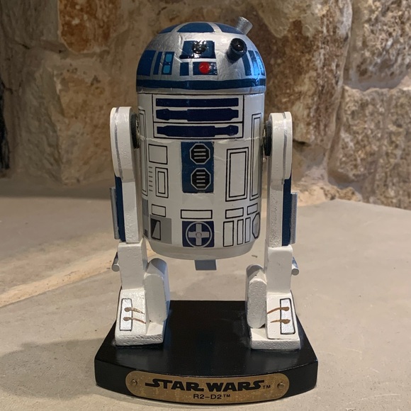 Star Wars R2-D2 Wooden Nutcracker 2007 - Picture 1 of 4